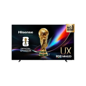 Hisense TV ULED 100 Inch UX Series RGB-MiniLED 4K 165Hz Smart TV