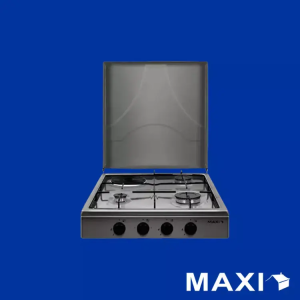 Maxi Tabletop Gas Cooker 3 Burners & 1 Electric Plate (411OC)