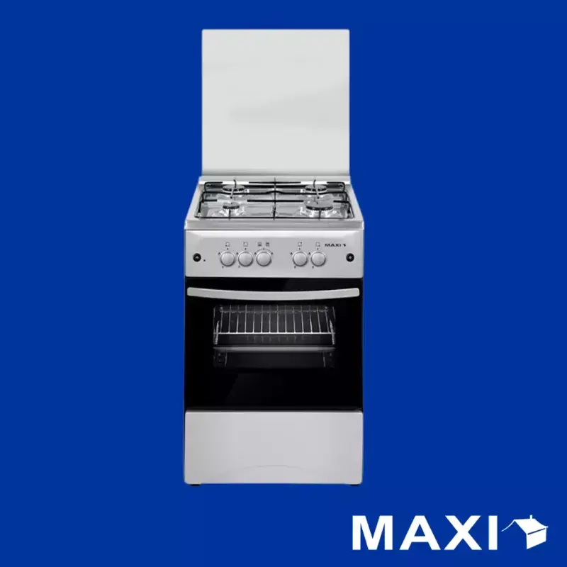 Maxi Gas Cooker 50x50 CM (4) Burners IGL Inox