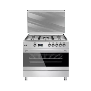 Maxi Gas Cooker 60x90 CM (5) Burners Shine Line Inox (FK962DSS)