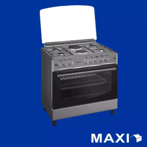 Maxi Gas Cooker 60x90 CM (4+2) Burners Inox