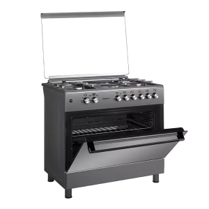 Maxi Gas Cooker 60x90 CM (4+2) Burners Matte Inox (TR)